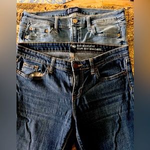 Gap Denim. Size 8/29R. 2 pair in one listing.